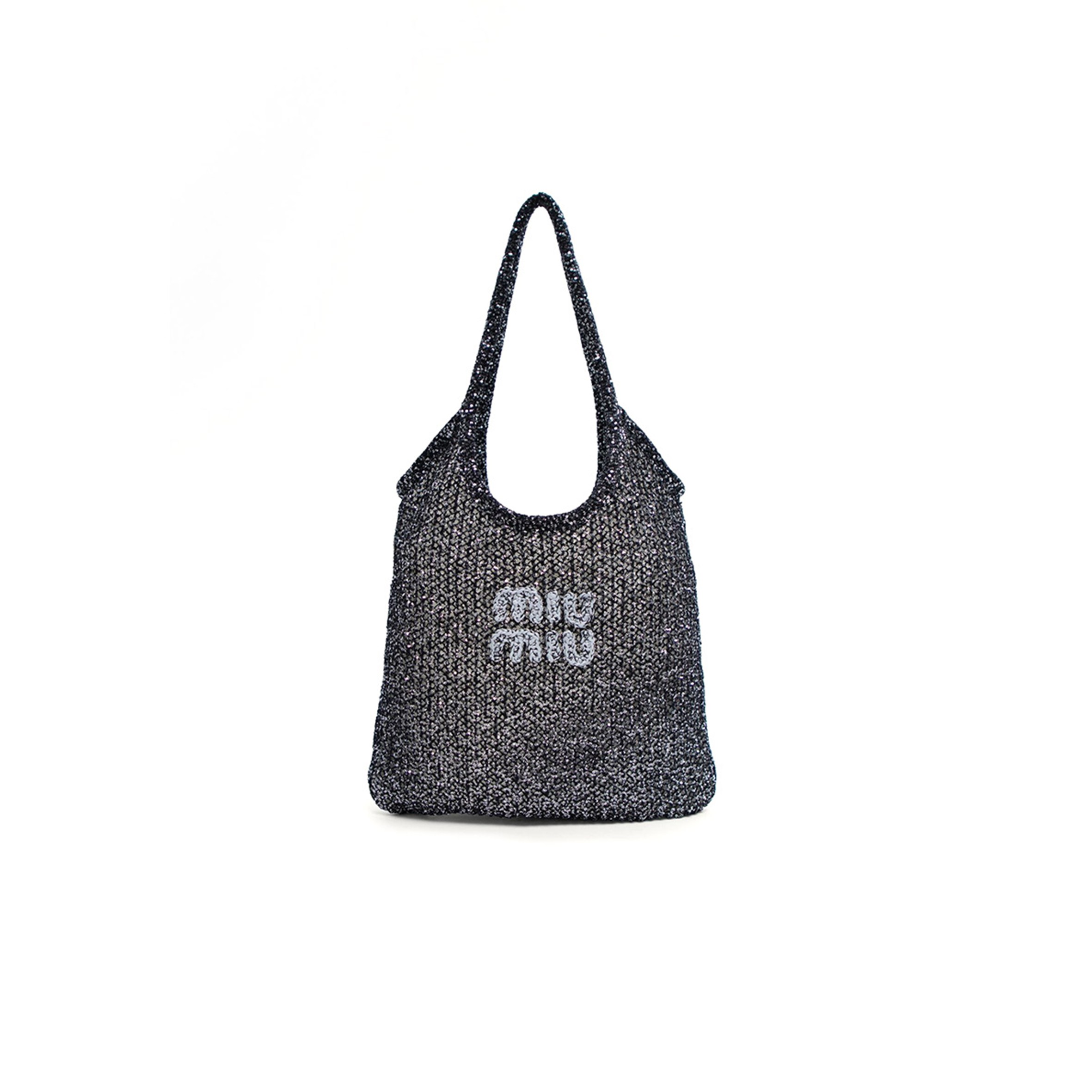 MIU MIU SEQUIN MESH IVY TOTE 5BG231 (40*35cm)